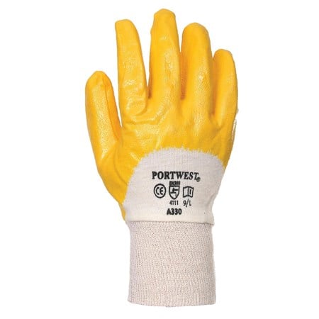 Portwest Nitrile Dipped Light Knitwrist Glove
